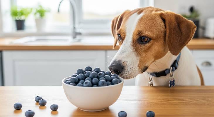 Feeding Your Dog Blueberries
