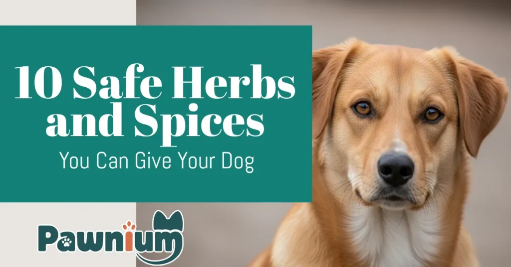 safe herbs and spices you can give your dog