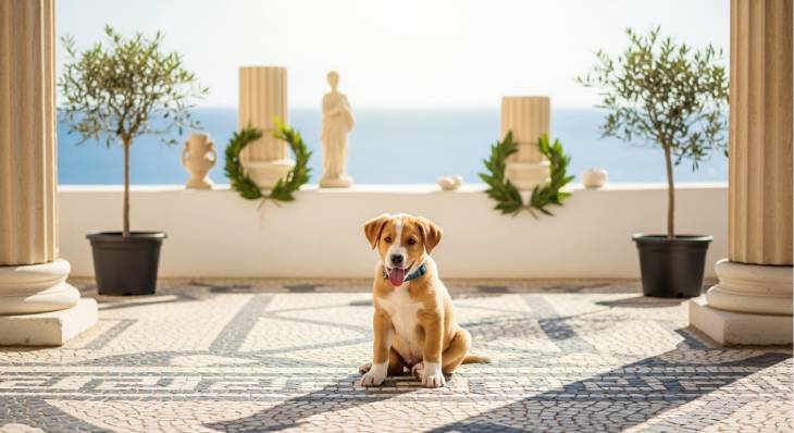 170 Epic Greek Dog Names