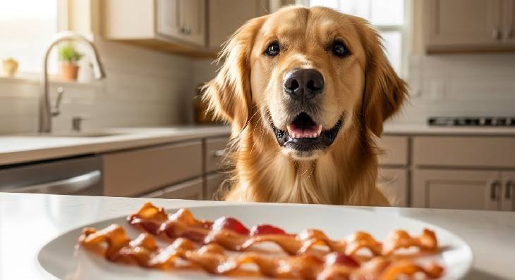 Feeding Bacon to Dogs