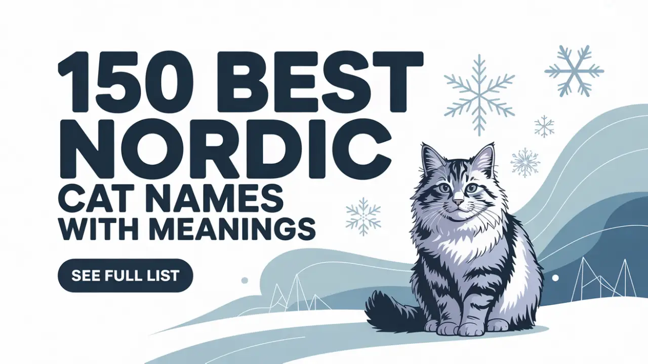 150 Best Nordic Cat Names With Meanings