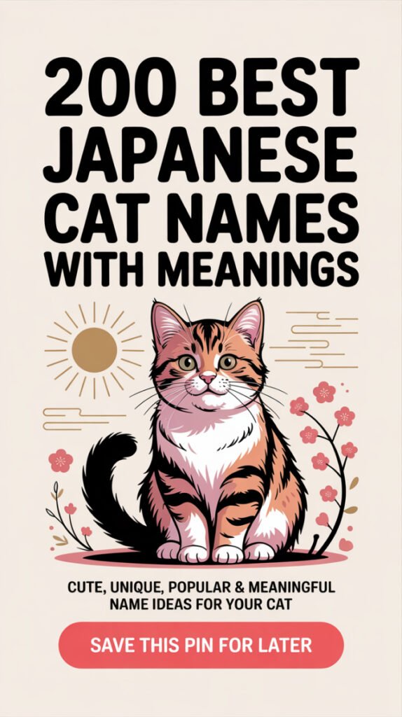 200 Best Japanese Cat Names With Meanings