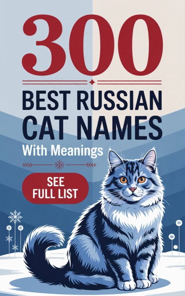 300 Best Russian Cat Names With Meanings