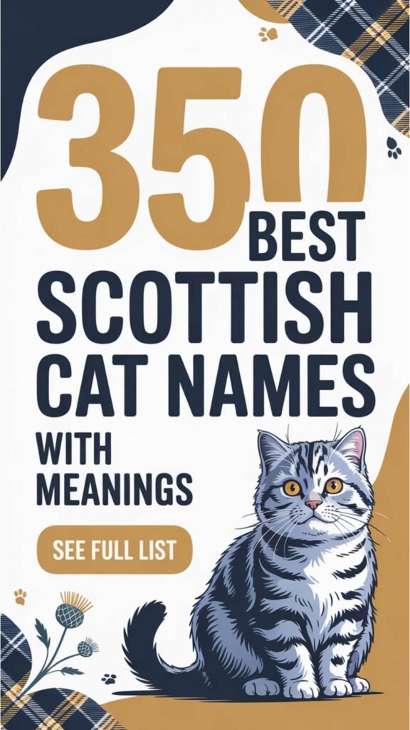 350 Best Scottish Cat Names With Meanings