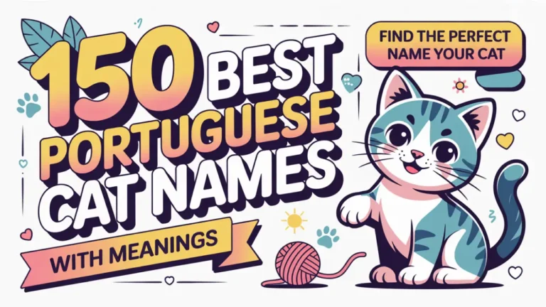150 Best Portuguese Cat Names With Meanings