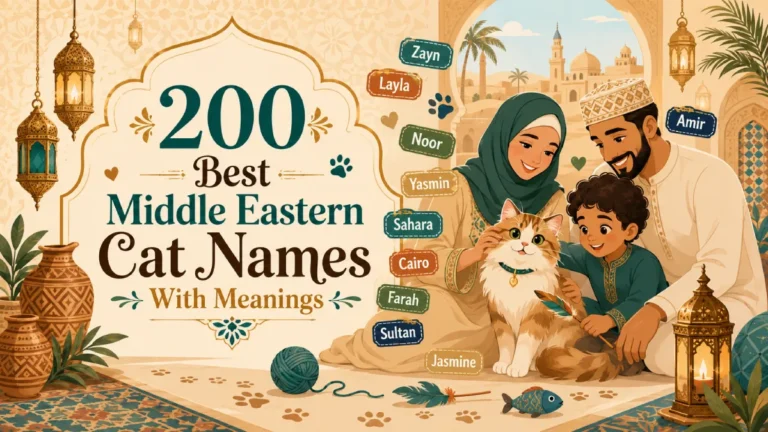 200 Best Middle Eastern Cat Names With Meanings (Arabic, Persian & Unique Ideas)
