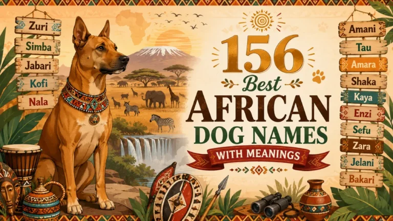 156 Best African Dog Names With Meanings (Strong, Unique & Cultural)