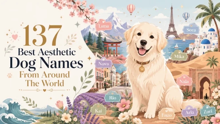 137 Best Aesthetic Dog Names From Around The World (Chic, Timeless & Global)