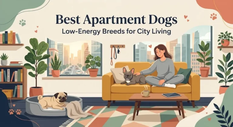 Best Apartment Dogs Low Energy Breeds for City Living & Urban Spaces (Canine Companion Guide)