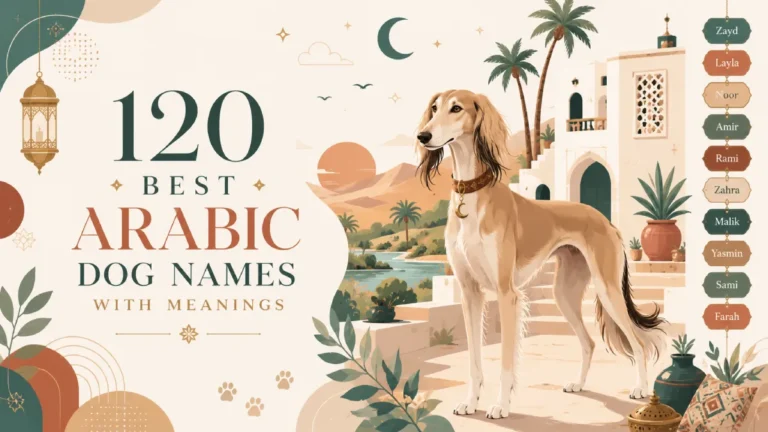 120 Best Arabic Dog Names With Meanings (Traditional, Modern & Meaningful)