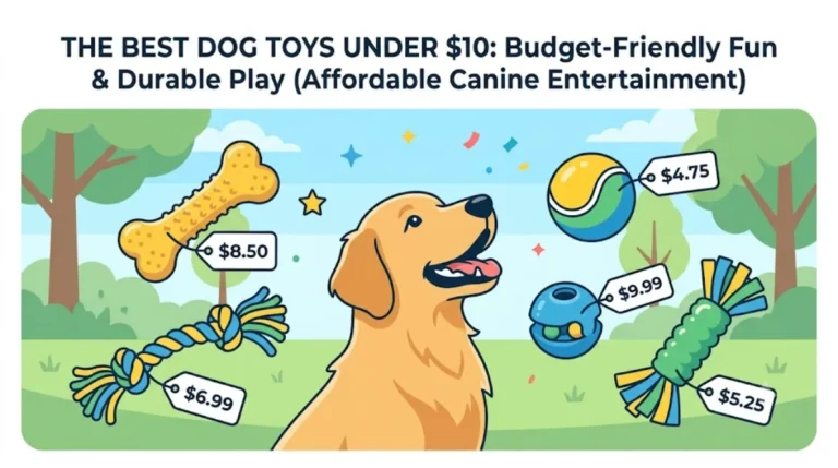 The Best Dog Toys Under 10 Dollars: Budget-Friendly Fun & Durable Play (Affordable Canine Entertainment)