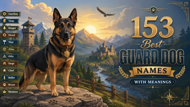 153 Best Guard Dog Names With Meanings (Protective, Fierce & Loyal Monikers)