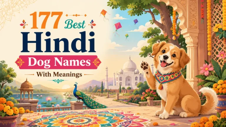 177 Best Hindi Dog Names With Meanings (Spiritual, Meaningful & Unique)
