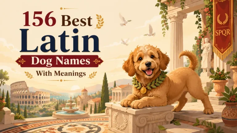 156 Best Latin Dog Names With Meanings (Noble, Classic & Timeless)