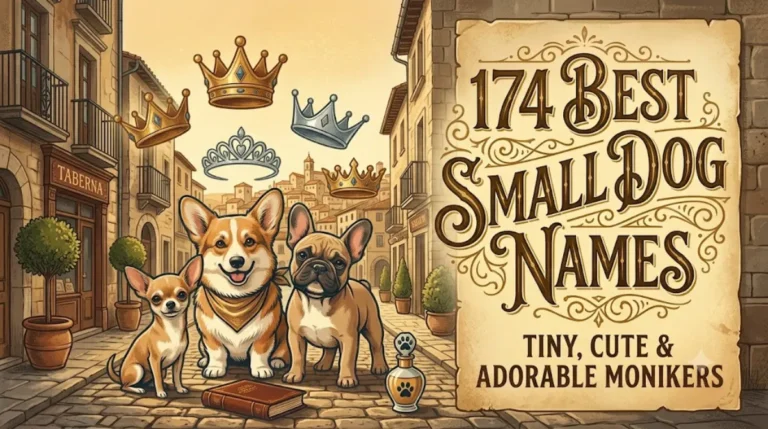 174 Best Small Dog Names With Meanings (Tiny, Cute & Adorable Monikers)