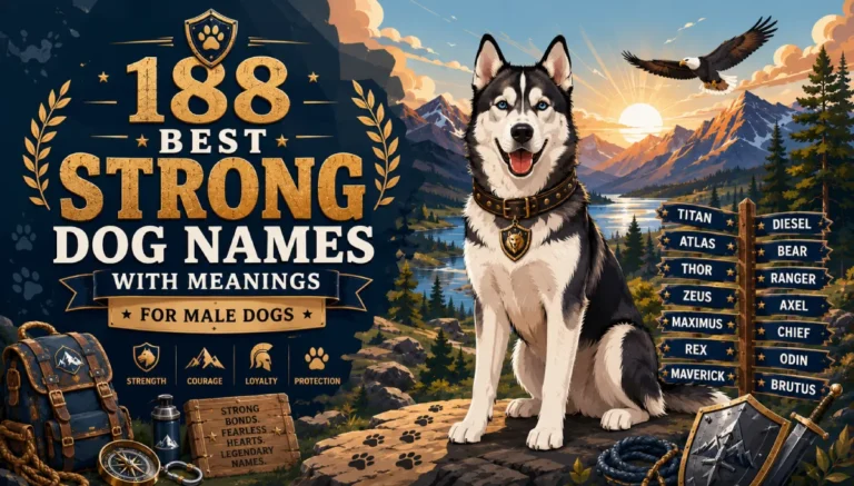 188 Best Strong Dog Names For Male Dogs With Meanings (Mighty & Powerful Monikers)
