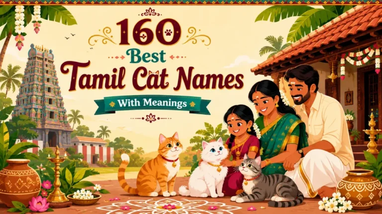 200 Best Tamil Cat Names With Meanings (Traditional, Cute & Unique)