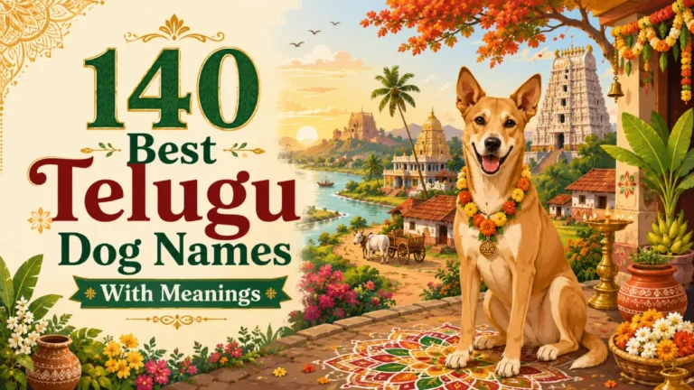 160 Best Telugu Dog Names With Meanings (Traditional, Soulful & Unique)