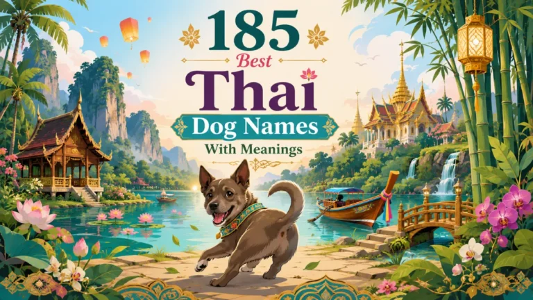 185 Best Thai Dog Names With Meanings (Island-Inspired, Unique & Beautiful)