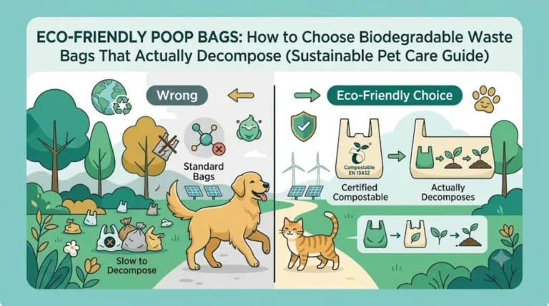 Eco-Friendly Poop Bags: How to Choose Biodegradable Waste Bags That Actually Decompose (Biodegradable Dog Poop Bags)