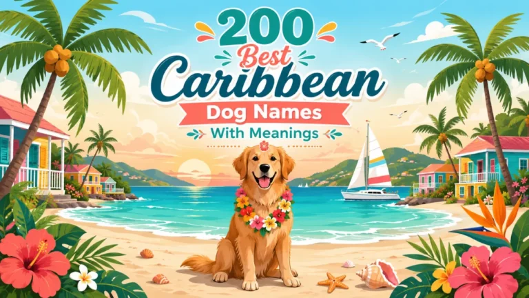 200 Best Caribbean Dog Names With Meanings (Tropical, Unique & Vibrant)