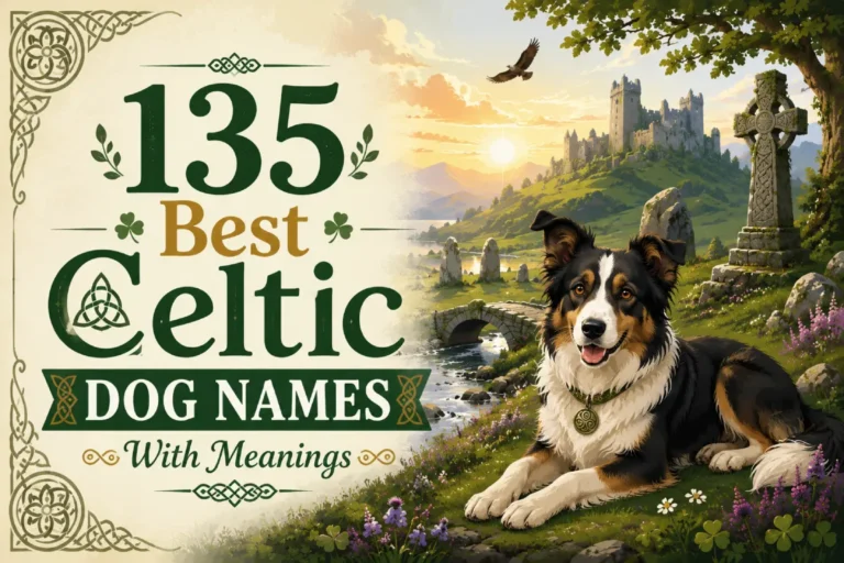 135 Best Celtic Dog Names With Meanings (Legendary, Brave & Unique)
