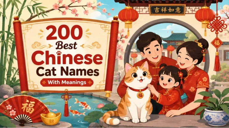 200 Best Chinese Cat Names With Meanings (Cute, Unique & Popular)