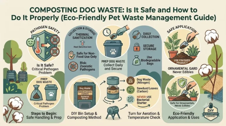 Composting Dog Waste: Is It Safe and How to Do It Properly (Eco-Friendly Pet Waste Management Guide)