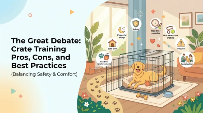 The Great Debate: Crate Training Pros and Cons, Best Practices (Balancing Safety & Comfort)