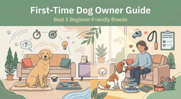 Best Dog Breeds for First Time Owners: 5 Ideal Choices for Novice Pet Parents (Beginner Canine Guide)