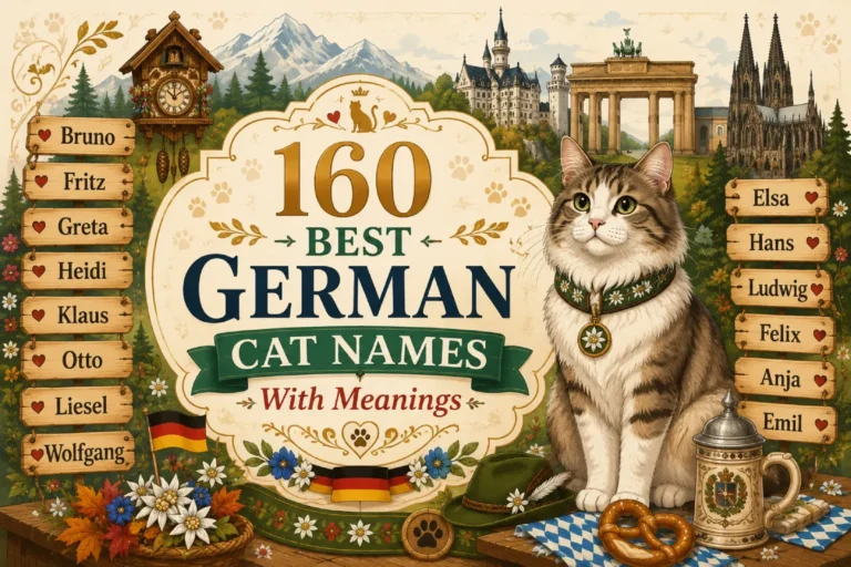 160 Best German Cat Names With Meanings (Strong, Unique & Traditional)