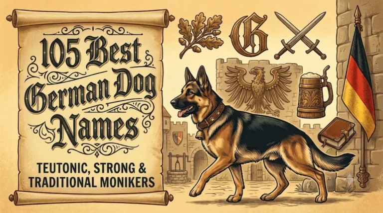 105 Best German Dog Names With Meanings (Teutonic, Strong & Traditional Monikers)