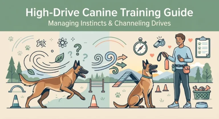 Managing a High Drive Dog: Channeling Natural Drives (High-Drive Canine Training Guide)