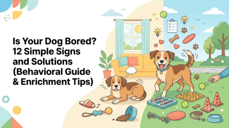 12 Signs of a Bored Dog and Solutions (Behavioral Guide & Enrichment Tips)
