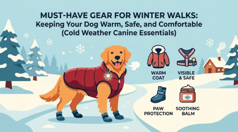 Must-Have Gear for Winter Walks: Keeping Your Dog Warm, Safe, and Comfortable (Winter Dog Walking Gear)