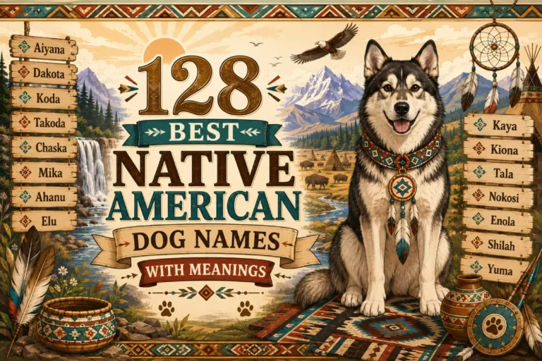 128 Best Native American Dog Names With Meanings (Spiritual, Unique & Strong)