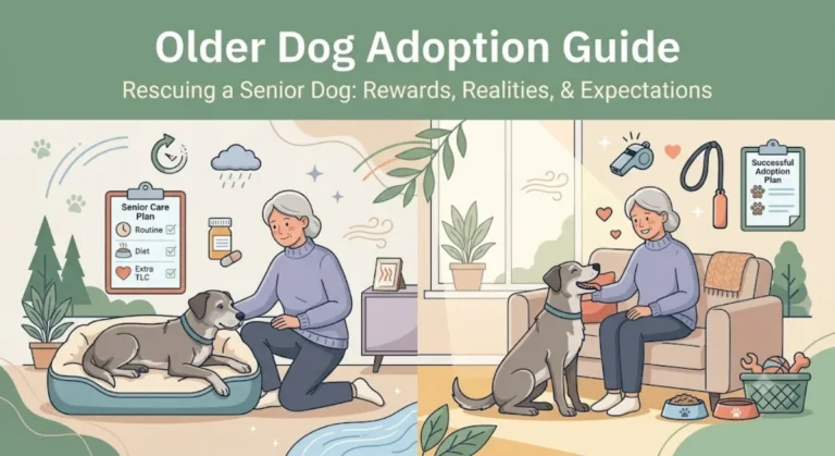 The Truth About Rescuing a Senior Dog: Rewards, Realities, & What to Expect (Older Dog Adoption Guide)