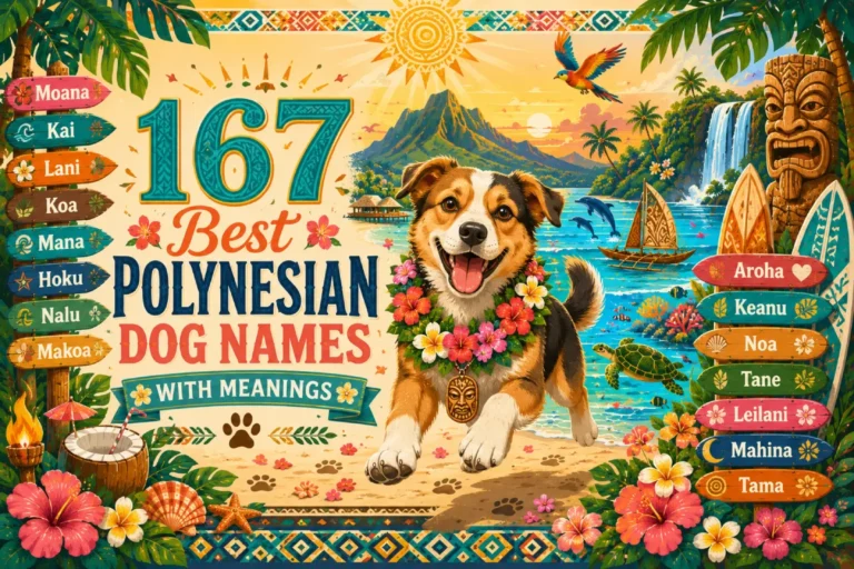 167 Best Polynesian Dog Names With Meanings (Legendary, Brave & Unique)