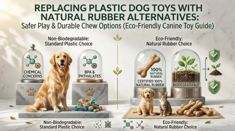Replacing Plastic Dog Toys with Alternatives: Safer Play & Durable Chew Options (Natural Rubber Dog Toys)