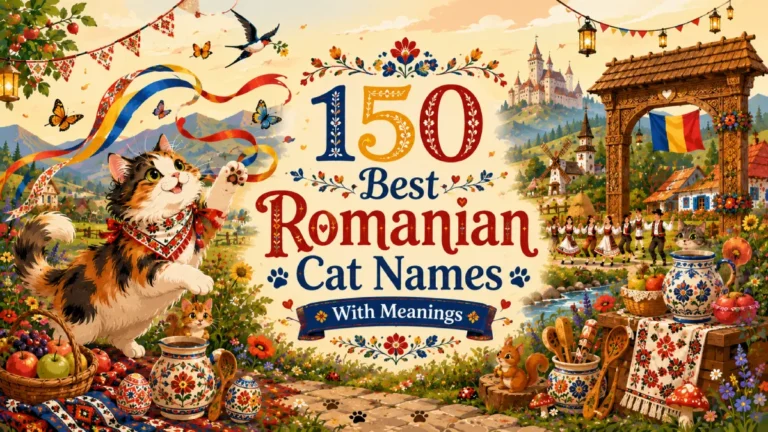 150 Best Romanian Cat Names With Meanings (Authentic, Cute & Unique)