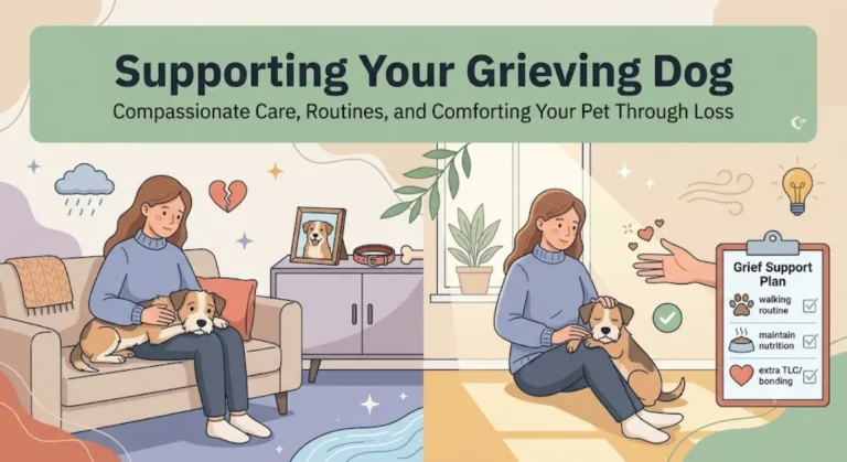 Supporting A Dog Through Grief: Helping Canines Cope with Grief (Pet Bereavement & Support Guide)