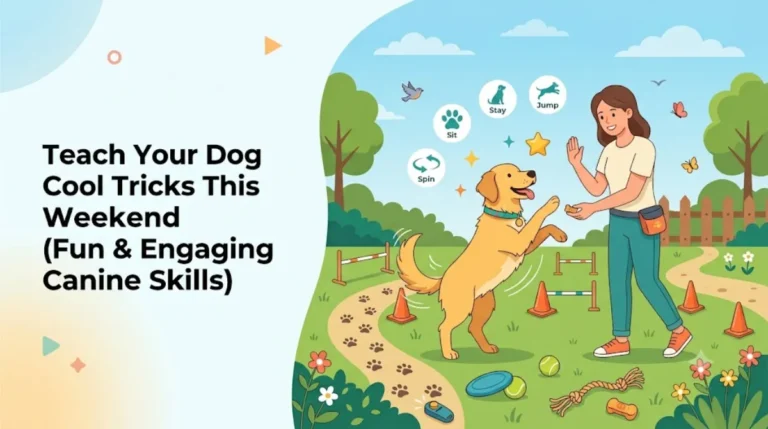 Teach Dog Cool Tricks This Weekend (Fun & Engaging Canine Skills)