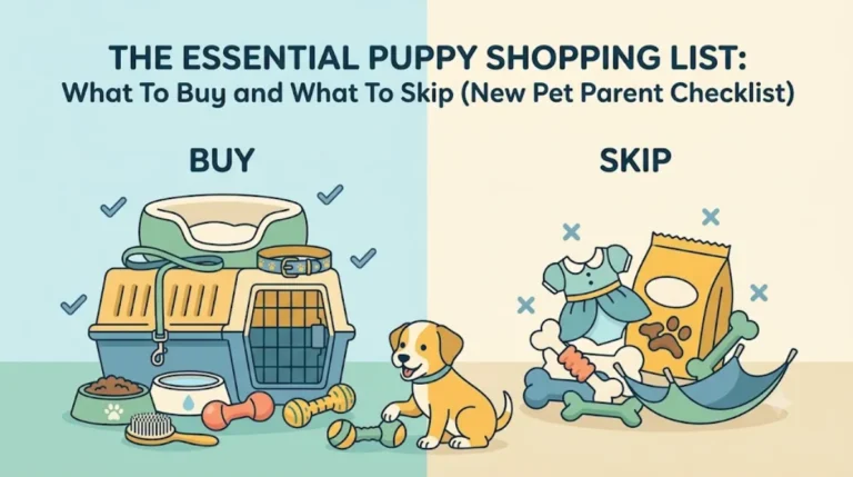 The Essential Puppy Shopping List: What To Buy and What To Skip (New Pet Parent Checklist)