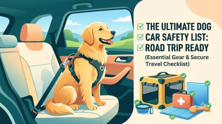 The Ultimate Dog Car Safety Checklist: Road Trip Ready (Essential Gear & Secure Travel Checklist)