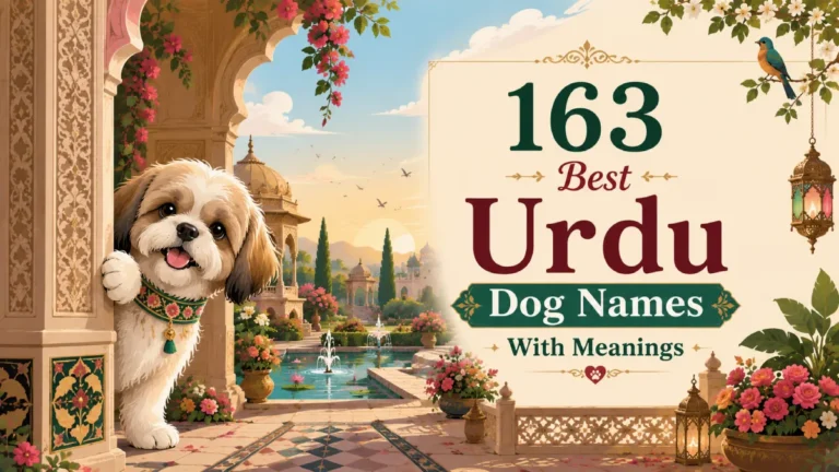 163 Best Urdu Dog Names With Meanings (Regal, Soulful & Unique)
