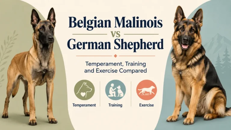 Belgian Malinois vs German Shepherd: Temperament, Training and Exercise Compared
