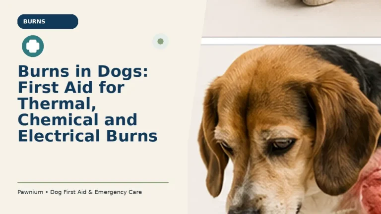 Burns in Dogs: First Aid for Thermal, Chemical and Electrical Burns