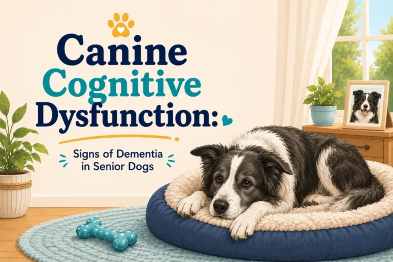 Canine Cognitive Dysfunction: Signs of Dementia in Senior Dogs