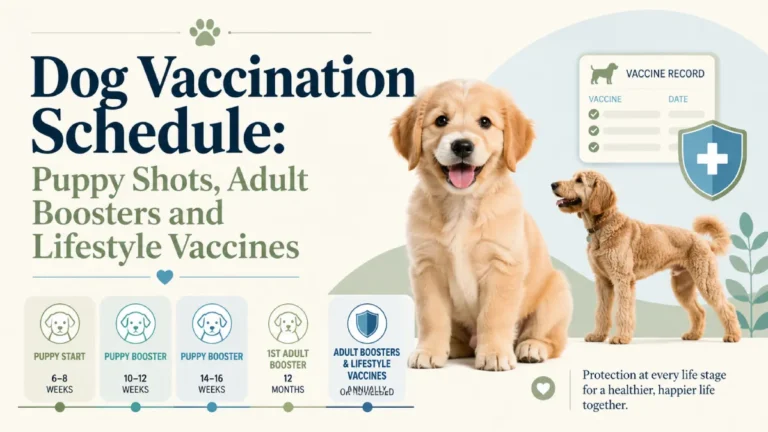 Dog Vaccination Schedule: Puppy Shots, Adult Boosters and Lifestyle Vaccines
