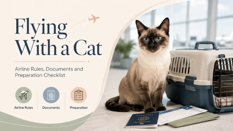Flying With a Cat: Airline Rules & Travel Checklist
